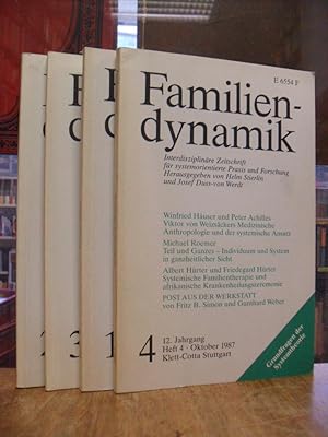 Seller image for Familiendynamik - Interdisziplinre Zeitschrift fr systemorientierte Praxis und Forschung, 12. Jahrgang, 1987, 4 Hefte (= alles), for sale by Antiquariat Orban & Streu GbR
