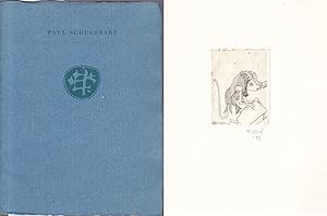 Paul Scheerbart: Lifakûbo Lautgedicht. Nummeriertes Exemplar mit einer hansignierten Originalradi...
