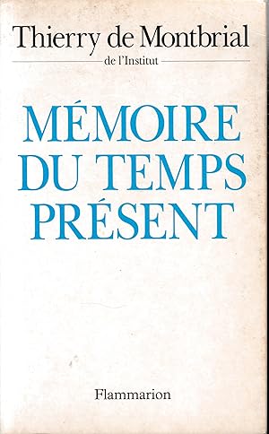 Image du vendeur pour Mmoire du temps prsent mis en vente par librisaggi