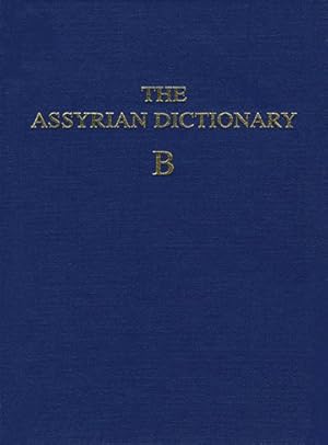 Bild des Verkufers fr Assyrian Dictionary zum Verkauf von GreatBookPrices