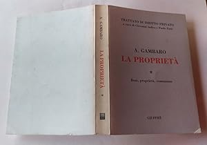 Seller image for La propriet. Beni, propriet, possesso for sale by librisaggi