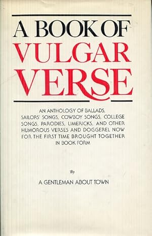 A Book of Vulgar Verse