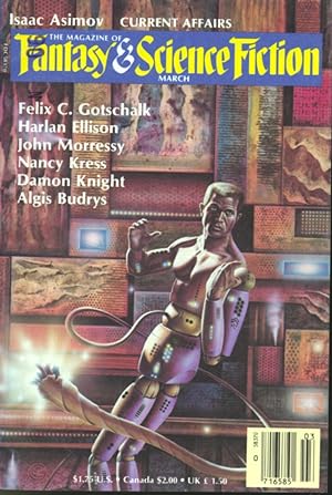 Seller image for The Magazine of Fantasy & Science Fiction - Volume 68 #3 March 1985 for sale by Librairie Le Nord