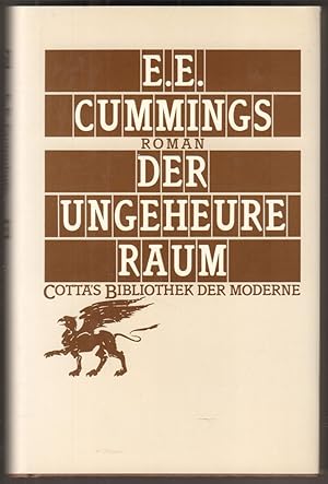 Bild des Verkufers fr Der ungeheure Raum. Roman. Aus dem Amerikanischen von Helmut M. Braem nd. Elisabeth Kaiser. zum Verkauf von Antiquariat Neue Kritik