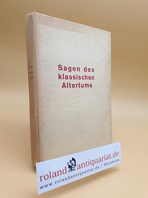 Imagen del vendedor de Die schnsten Sagen des klassischen Altertums. Fr die Jugend bearbeitet von Hermann Jahnke. Mit Vollbildern und Federzeichnungen. Groe Ausgabe a la venta por Roland Antiquariat UG haftungsbeschrnkt