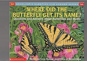 Seller image for Where Did the Butterfly Get its Name: Questions and Answers About Butterflies and Moths for sale by Meir Turner