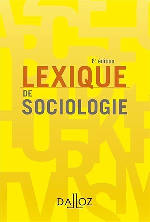 lexique de sociologie