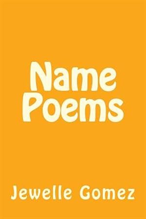 Bild des Verkufers fr Name Poems zum Verkauf von GreatBookPrices