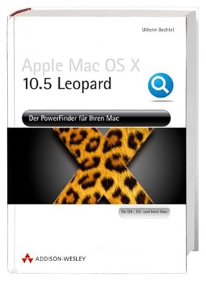 Seller image for Apple Mac OS X 10.5 Leopard - Der Powerfinder fr Ihren Mac. Jetzt vierfarbig! (Apple Software) for sale by Versandantiquariat Felix Mcke