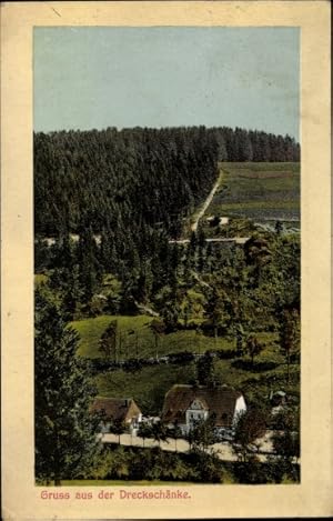 Bild des Verkufers fr Ansichtskarte / Postkarte Breitenbach Region Karlsbad, Dreckschnke zum Verkauf von akpool GmbH