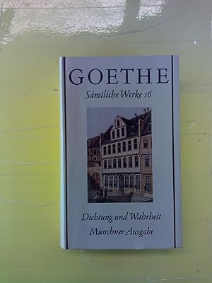 Seller image for Johann Wolfgang Goethe. Smtliche Werke. Band 16. Dichtungen und Wahrheit for sale by biblion2