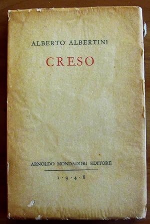 Seller image for CRESO for sale by L'Angolo del Collezionista di B. Pileri