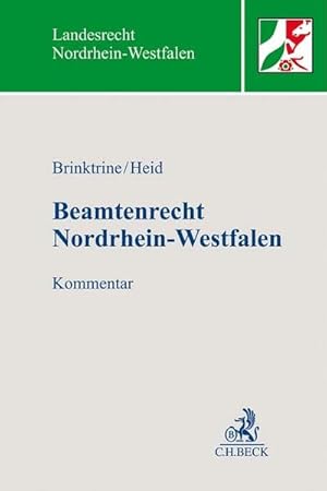 Seller image for Beamtenrecht Nordrhein-Westfalen, Kommentar for sale by Rheinberg-Buch Andreas Meier eK