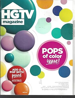 Seller image for HGTV May 2019 Pops of Color Issue! for sale by Vada's Book Store