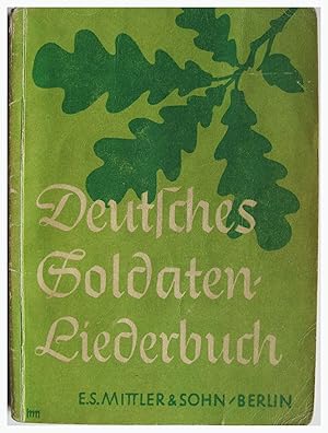 Imagen del vendedor de Deutsches Soldatenliederbuch a la venta por Entelechy Books