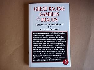 Bild des Verkufers fr Great racing Gambles & Frauds: zum Verkauf von Carmarthenshire Rare Books