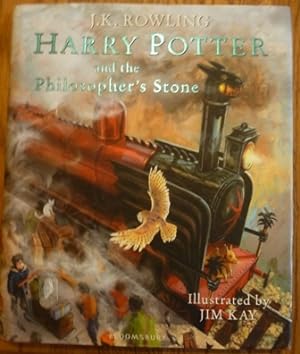 Signed Harry Potter First 4 Bks Illustrated by Jim Kay UK First Editions 