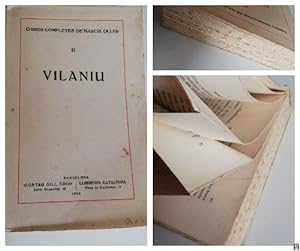 VILANIU: Vol. II obras completas de Narcís Oller, 1928