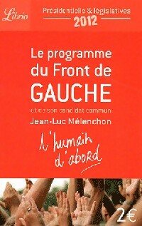 Le programme du Front de Gauche - Collectif