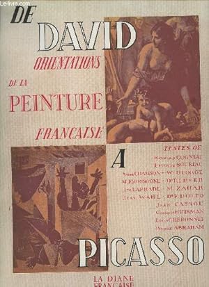 Bild des Verkufers fr Orientations de la Peinture franaise de David  Picasso. zum Verkauf von Le-Livre