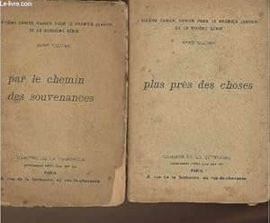 Seller image for 2 volumes/6me et 7me cahier pour le 1er jour de janivier de la 9me et 10me srie- Plus prs des choses et par le chemin des souvenances for sale by Le-Livre