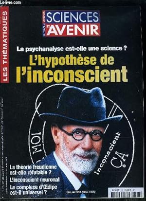 Bild des Verkufers fr Sciences et avenir hors srie n 127 - L'autre scne par Christiane Lacote, Inconscient et neurone par Bernard Lechevalier, L'indit freudien par Paul Laurent Assoun, L'effet Oedipe par Alain Boyer, L'inconscient a l'preuve par Adolf Grunbaum zum Verkauf von Le-Livre