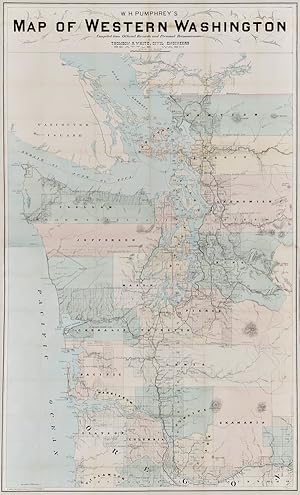 W.H. PUMPHREY'S MAP OF WESTERN WASHINGTON