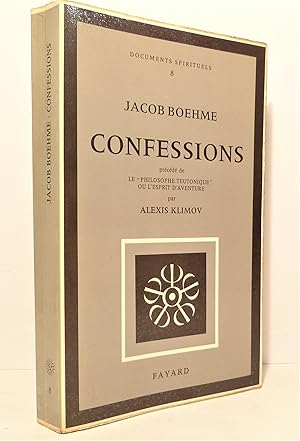 Seller image for Confessions for sale by Librairie Orphe