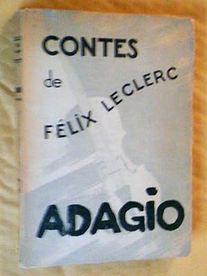 Image du vendeur pour Adagio. Contes mis en vente par Claudine Bouvier