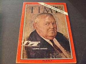 Time Magazine Nov 1 1963 Ludwig Erhard, Germany and the Defense of Europe