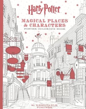 Bild des Verkufers fr Harry Potter Magical Places & Characters Poster Coloring Book zum Verkauf von GreatBookPrices