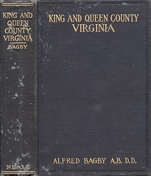 Bild des Verkufers fr King and Queen County, Virginia zum Verkauf von Americana Books, ABAA