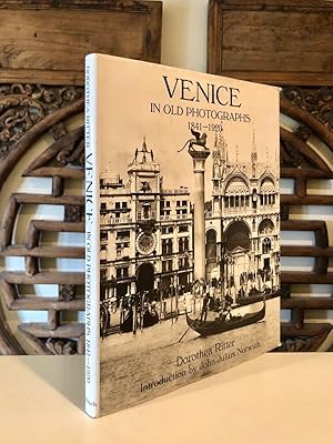 Imagen del vendedor de Venice in Old Photographs 1841-1920 a la venta por Long Brothers Fine & Rare Books, ABAA