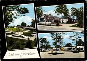 Bild des Verkufers fr Ansichtskarte / Postkarte Quickborn in Schleswig Holstein, Minigolfplatz, Straenansicht zum Verkauf von akpool GmbH