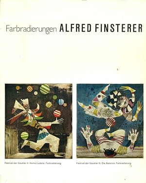 Bild des Verkufers fr Farbradierungen Alfred Finsterer. zum Verkauf von Online-Buchversand  Die Eule