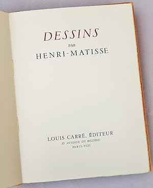 Dessins par Henri Matisse