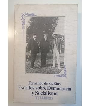 Imagen del vendedor de ESCRITOS SOBRE DEMOCRACIA Y SOCIALISMO a la venta por Librera Llera Pacios