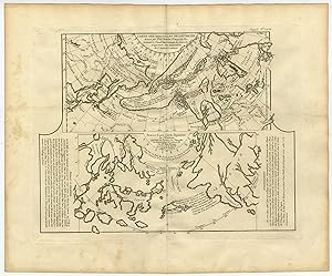 Antique Map-NORTH AMERICA-USA-CALIFORNIA-JAPAN-ASIA-CANADA-Diderot-Vaugondy-1751