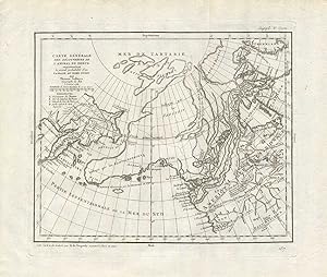 Antique Map-NORTH AMERICA-USA-KAMCHATKA-SIBERIA-CANADA-Diderot-Jefferys-1751