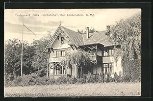 Ansichtskarte Bad Liebenstein, Restaurant Villa Reichshöhe