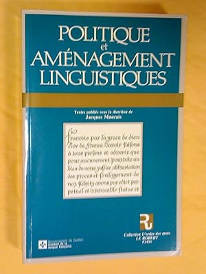 Politique et aménagement linguistiques