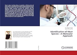 Bild des Verkufers fr Identification of Meat Species : A Molecular Approach zum Verkauf von moluna