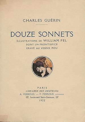 Image du vendeur pour Douze sonnets. mis en vente par Librairie Les Autodidactes - Aichelbaum