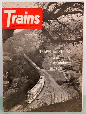 Seller image for Trains: The Magazine of Railroading October 1964 for sale by Argyl Houser, Bookseller
