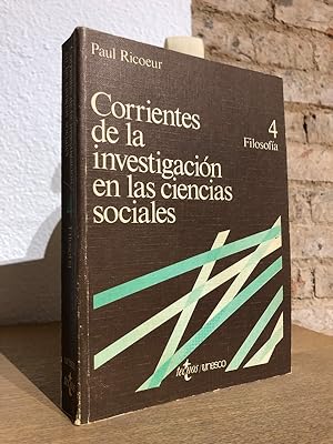 Corrientes de la investigación en las Ciencias Sociales. 4, filosofía.