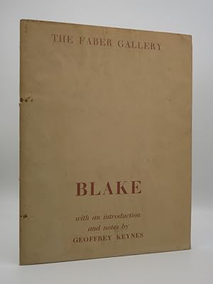 The Faber Gallery: William Blake [SIGNED]