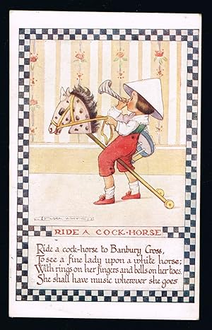 Ride a Cock-Horse Postcard