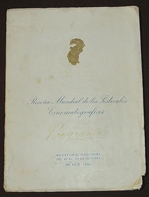Reseña Mundial De Los Festivales Cinematográficos. Programa