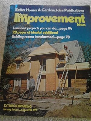 Image du vendeur pour Home Improvement Ideas [Magazine]; Fall-Winter 1971-72 [Periodical] mis en vente par The Librarian's Books
