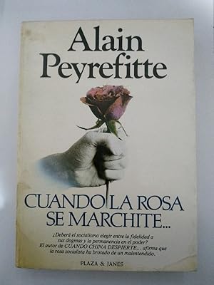 Imagen del vendedor de Cuando la rosa se marchite. a la venta por Libros Ambigú